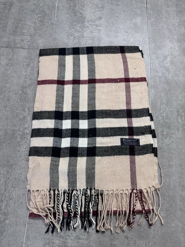 Vintage 1980er burberry schal - vintage,