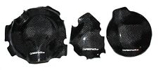 YAMAHA R6 03-05 RJ05/09 3x CARBON KUPPLUNGSDECKEL LIMADECKEL MOTORDECKEL CARBONO