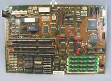 Altes Computer Motherboard als Uhr umgebaut 486 von 1988 inkl. original Speicher