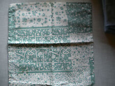 2 x HaPa Deko Kissen Hülle Bezug Sofa Couch Kissen Beige Grün 40 x 40 NEU