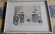 Radierung DAS ALTE  DESSAU