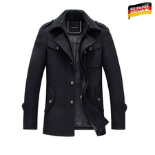 Herren wintermantel wolle - wintermantel,