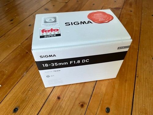 Originalverpackung sigma - -,