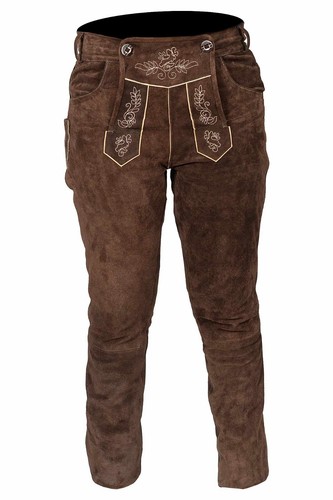 Herren trachtenlederhose lang - herren,