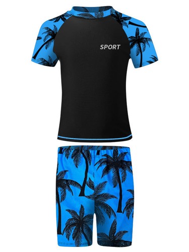Jungen kurzarm schwimmanzug - kurzarm,