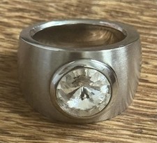 Ring Damen Silber Edelstahl