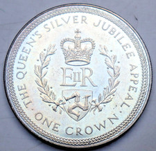 ISLE OF MAN: 1 Crown 1977: 25