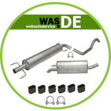 Komplette Auspuffanlage
