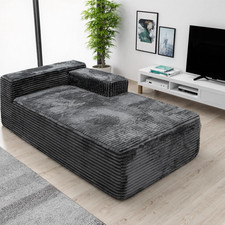 Grey Modular Sectional Sofa w/