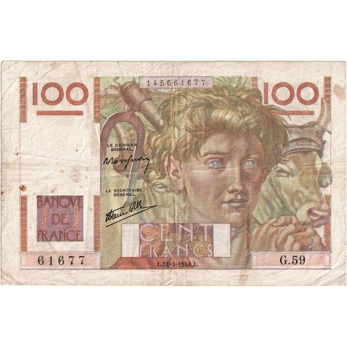 Frankreich 100 francs jeune - 100,