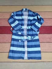 Blauer Kinder Bademantel Gr. 146/152 von Alive