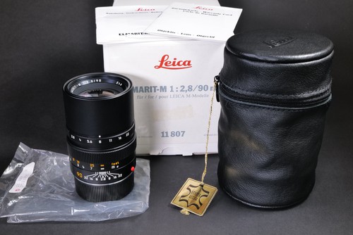 Leica elmarit 90mm schwarz - elmarit-m,