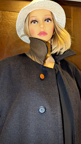 Wollmix edler damen mantel - damen-mantel, mit