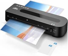 Laminiergerät A4 10 Laminierfolien Laminiermaschine Heiß- und Kalteinstellung