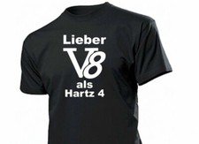 "Lieber V8 als Hartz 4" US Car Oldtimer Chevy V8 Big Block USA GMC Truck 3-5XL