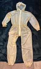 LATEX Kapuzen-Overall Gummi