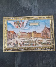 Deutschland Schmidt Biscuit Cookie Collectable Tin Box 60 Jahre Lebkuchen