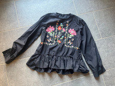 Romantische Bluse v. ZARA Gr