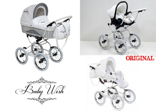 Rot weidenkorb babywagen - rot, baby