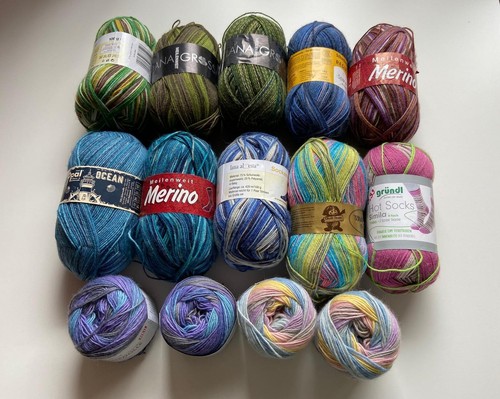 Sockenwolle fach paket - sockenwolle,