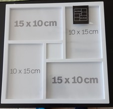 Multi Bilderrahmen 4 Fotos