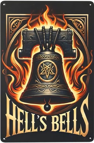 Hells bells classic rock retro - bells,