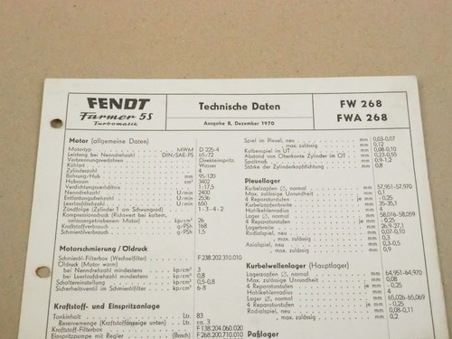 Fendt farmer turbo fw 268 - fendt, 5
