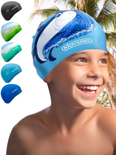 Kidverse badekappe jungen 12 - badekappe, 2-12