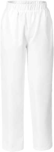 Unisex pflegehose weiß - unisex,