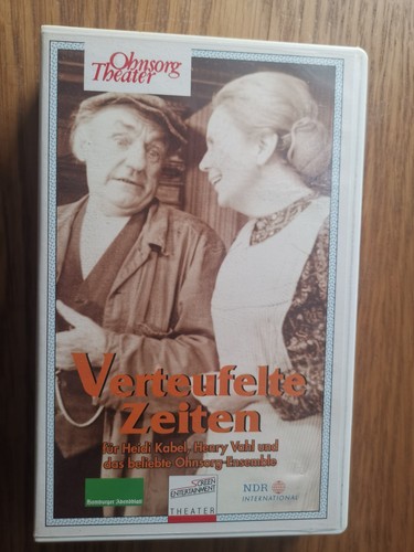 Verteufelte zeiten vhs ohnsorg - vhs,