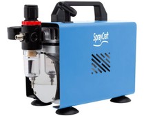 Spraycraft 2100 Bastler hochwertiger verstellbarer Druck Airbrush Kompressor