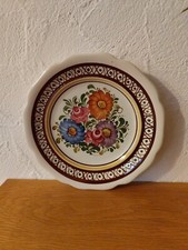 Wunderschöner Wandteller Handbemalt aus Österreich, 24  cm Durchmesser 