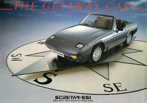 Reliant scimitar ss1 - reliant, 1985-86