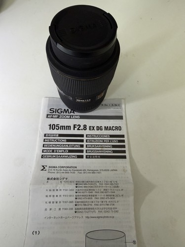 Sigma 105mm dg - sigma, ex