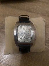 Herren Armbanduhr Schwarzes Lederarmband Neu Von Uhren Leon