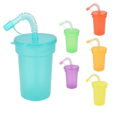 Kinder Becher mit Trink Halm +