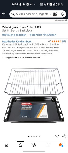 Siemens hz541000 backblech - siemens,