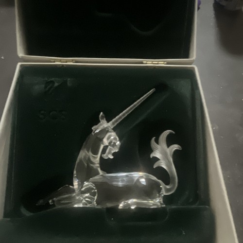 Swarovski einhorn figur 90er - einhorn,