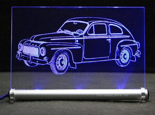 Led leuchtschild volvo pv544 - volvo,