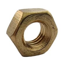 DIN934 Sechskantmutter Messing - blank,  M2-M42 ISO4032 Messingmutter rostfrei 