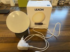 Lexon Miami Sunrise Tageslicht Wecker Naturklänge wie neu