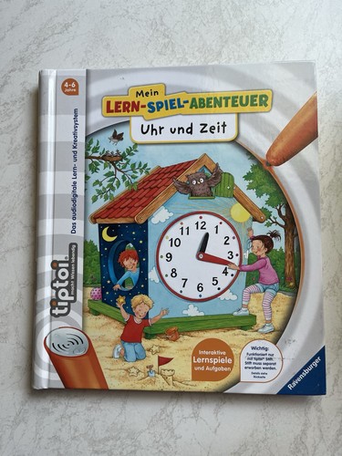 Tiptoi buch uhr - uhr, zeit,