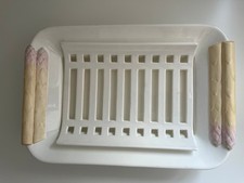 Antike Spargelplatte Max