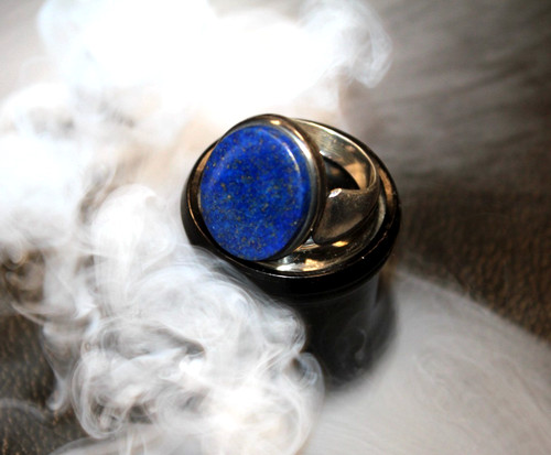 Wgt gothic ring lapis lazuli - ring,