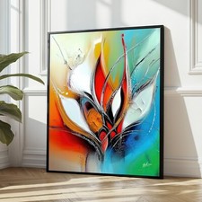 Moderne Blumenbilder auf