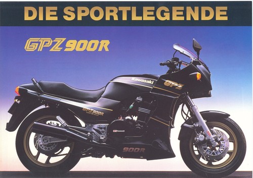 Kawasaki prospekt blatt gpz - kawasaki,