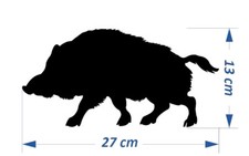 Großer Aufkleber 27cm mit