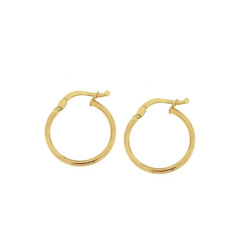 Creolen ohrringe gelbgold - creolen, 18