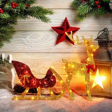 Weihnachtsdeko beleuchtetes