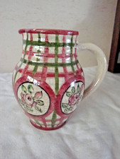 Handbemalter kleiner Krug , Keramik, 12,5 cm hoch ,6,5 cm Durchm. oben, s. Fotos